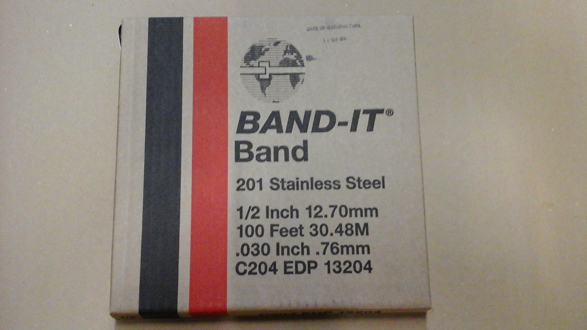 Stahlband Breite 1/2