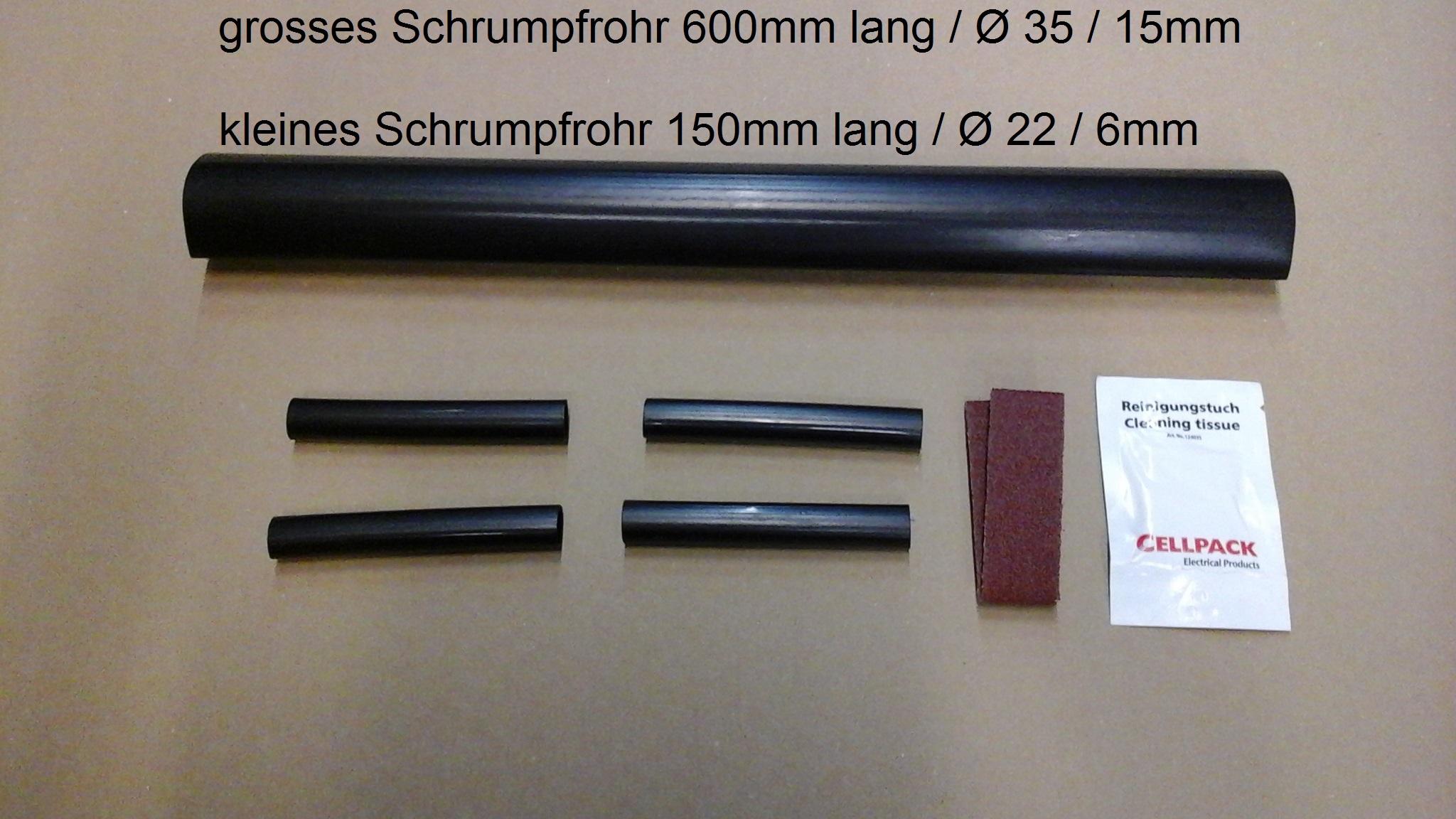 Warmschrumpf-Verbindungsmuffe Typ SMH4 16-50mm²  Art.Nr.145320