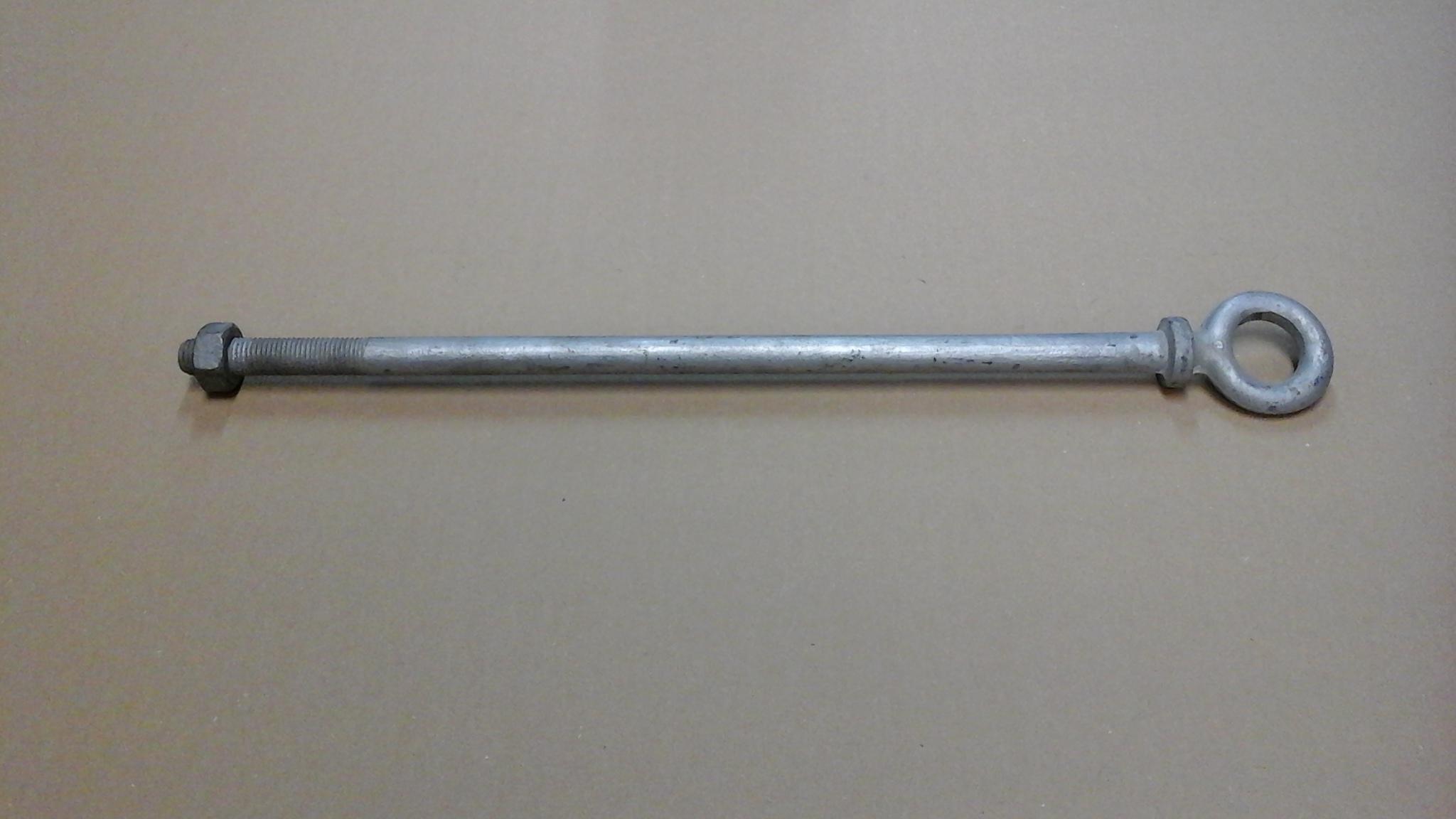 Ringschraube M20x500mm mit Anschlag mit Mutter / ohne Platten Best.Nr.