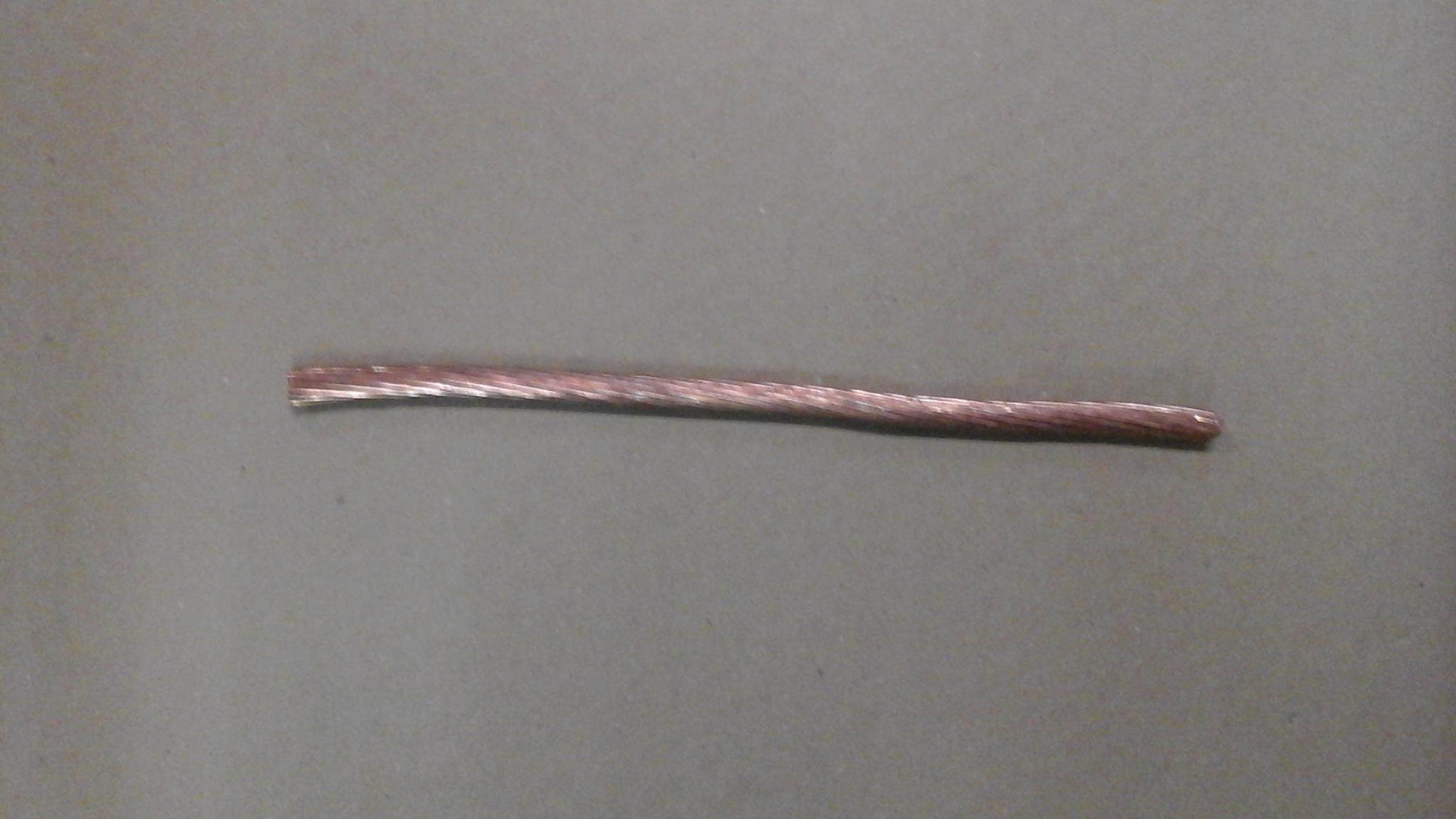 Kupferseil 50mm² Aufbau 19 x 1.83mm   /   0.444kg/m
