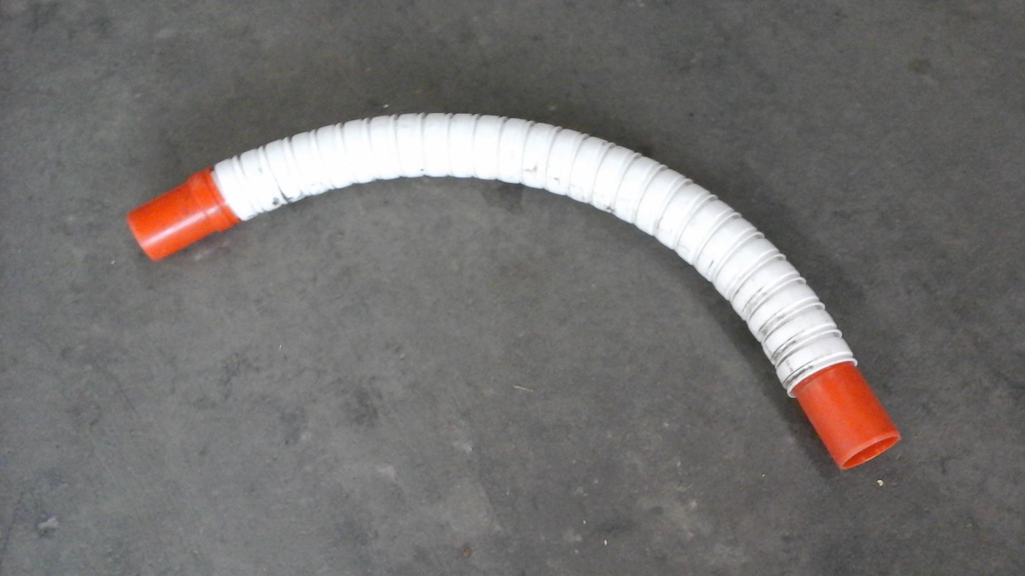Kabelschutzrohr-Bogen flex.weiss 100x112 Best.Nr.315366  Lang / Wasserdicht