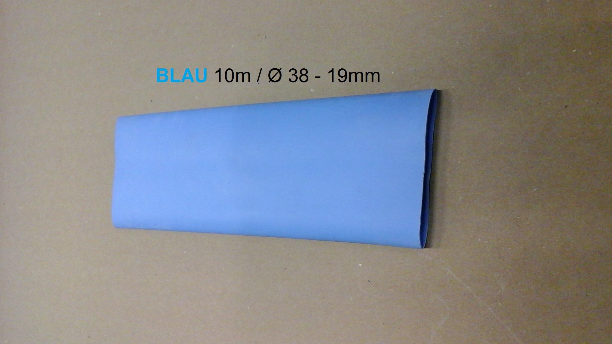 Schrumpfschlauch SB 25.4-12.7 blau Art.Nr.127092 1m pro Stück