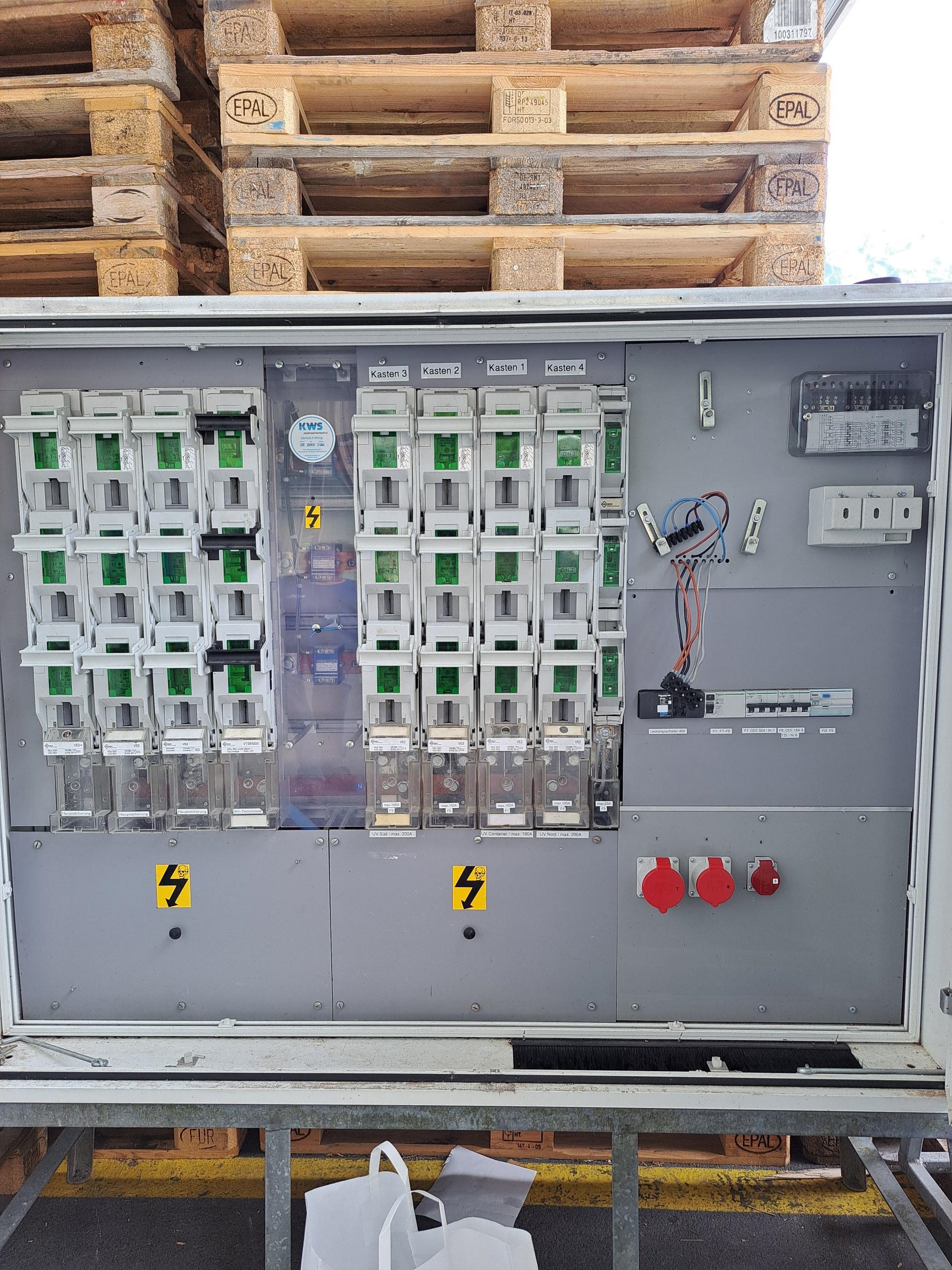 BP-WM Steckdosenverteiler Nr 13 600A 600 A